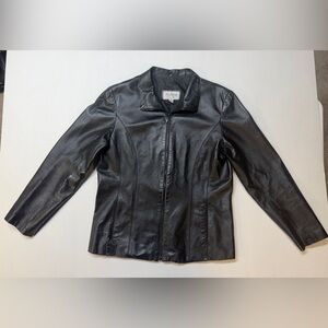 Wilsons Leather Maxima XL Vintage Zip Up Jacket